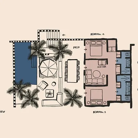 Luura - Cliff, Paros, Morgans Originals (Adults Only) Otel Páros