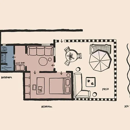 Luura - Cliff, Paros, Morgans Originals (adults Only) Otel 5*
